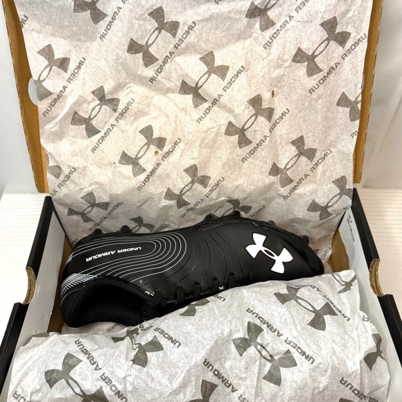 Under Armour  Kids Speed Phantom Jr. Football Cleats, Balck, 6Y - Picture 7 of 7